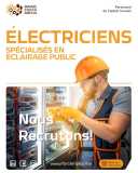 ELECTRICIENS EN ECLAIRAGE PUBLIC//RABAT