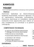 Technicien en Eléctromécanique des sys automatisée