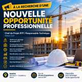 Chef de Projet BTP / Responsable Technique 
