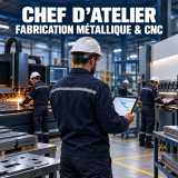  Chef d’atelier – Fabrication métallique, découpe 
