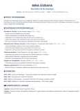 Secrétaire / Réceptionniste Expérimentée Cherche E