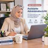 ASSISTANTE ADMINISTRATIVE & RH – 100% À DISTANCE –