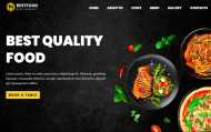 Site Web Moderne pour Restaurant avec Système de R