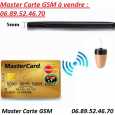 Master Carte GSM avec mini oreillette 