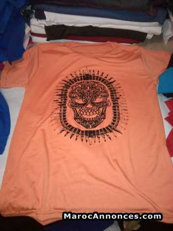 T-shirts bon qualité en gros a Salé