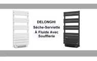 Seche serviette soufflante 