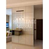Habillage Mural en Verre Miroité Sur Mesure | Raba