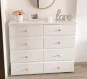 Commode 8 tiroir mesures : 100×100×35 bois mdf 1