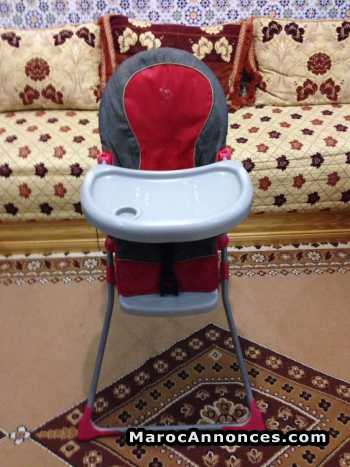 Chaise haute pr bébé 
